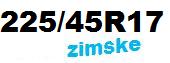 225-45R17 zimske